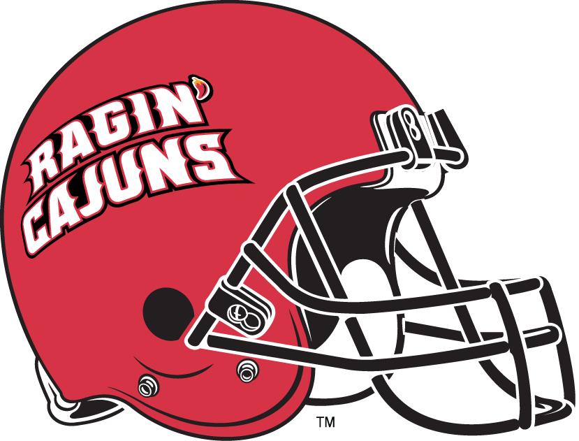 Louisiana Ragin Cajuns 2000-Pres Helmet iron on paper